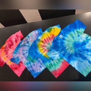 Kids Tie Dye T-shirts 4 for $40